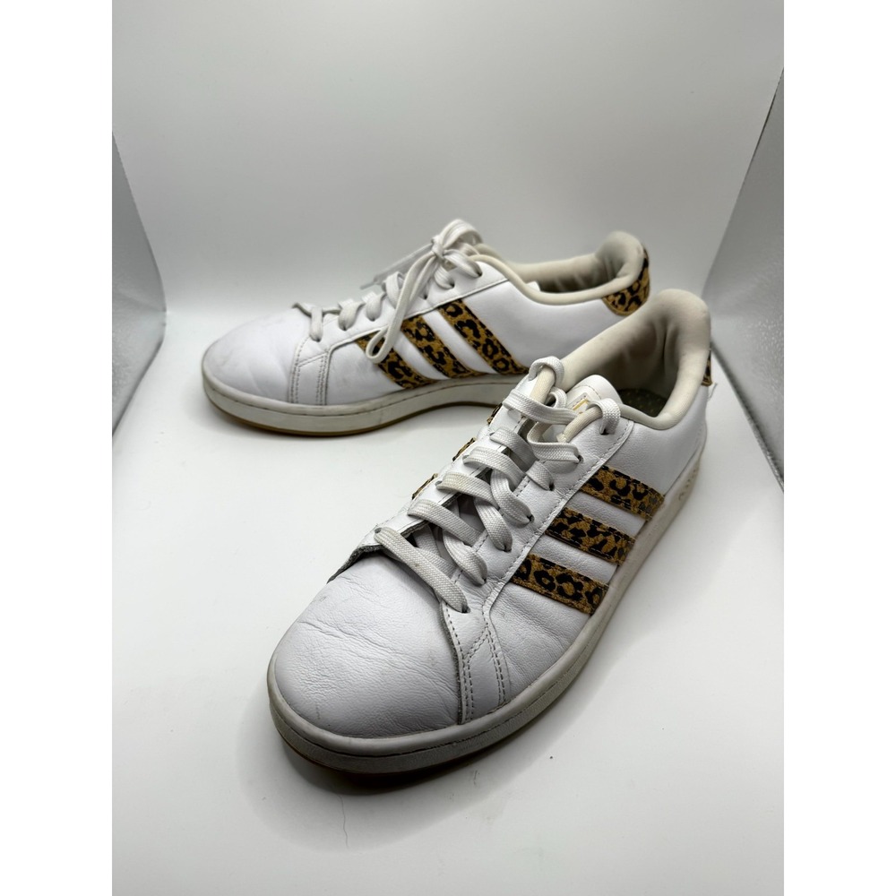 Adidas Neo Grand Court FY8949 Womens 9.5 Sneaker White Leather Tennis Shoes